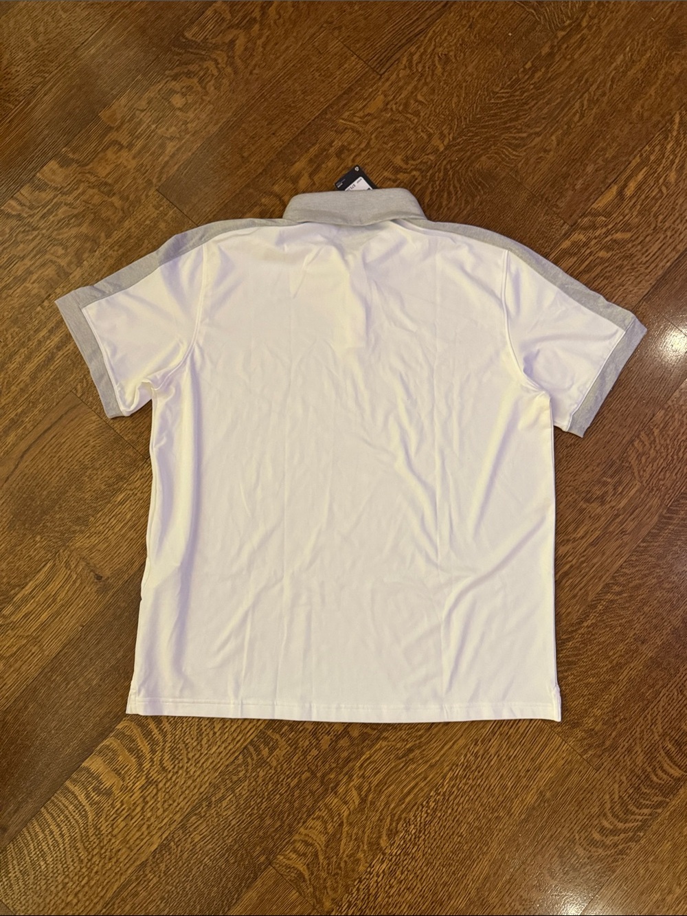 NWT Under Armour Men’s UA Trophy Polo White Mod Gray Golf Shirt XL - Picture 4 of 7